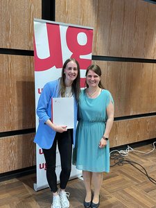 Preisverleihung Masterarbeit: Dorothee Beifus, Dr. in Monika Reimer