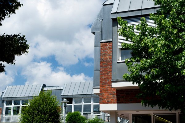 Exterior view of the University Library (University of Vechta/Meckel) 