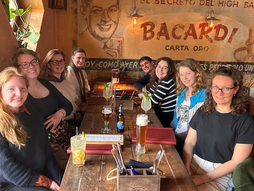 Gemütliches Beisamensein in Vechta zum Ausklang des Nachwuchstreffens am 8. April 2026