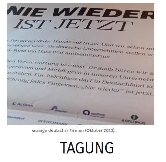Tagung: Der neue (alte) Antisemitismus in Deutschland