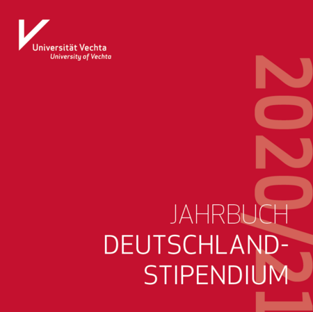 Cover Jahrbuch Deutschlandstipendium (Universität Vechta/Kreutzhecker)