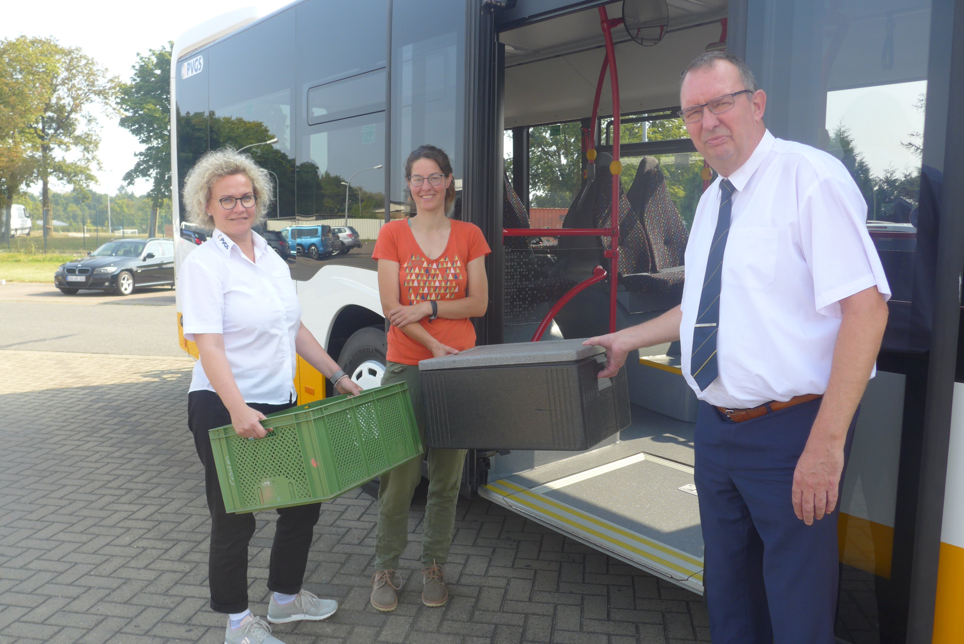 Fernsehbeitrag über das Projekt LieferBus