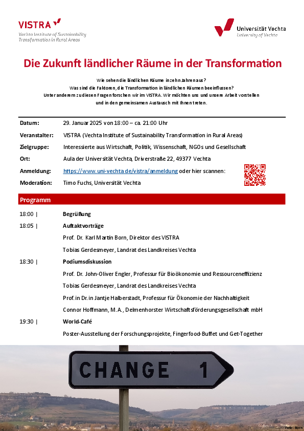 Die Zukunft ländlicher Räume in der Transformation