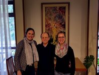Jun.-Prof. Dr. Baumert, Prof. Dr. Gerjolij und Wiss. Mitar. Stefanie Röhll