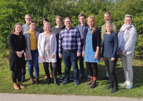 Foto der Teilnehmenden des 2. VISTRA-Nachwuchstreffens am 03.05.2023 (Foto Amelie Bernzen)