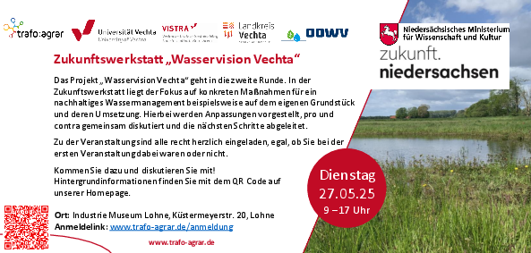 Zukunftswerkstatt des Projekts „Wasservision Vechta“ | Industrie Museum Lohne