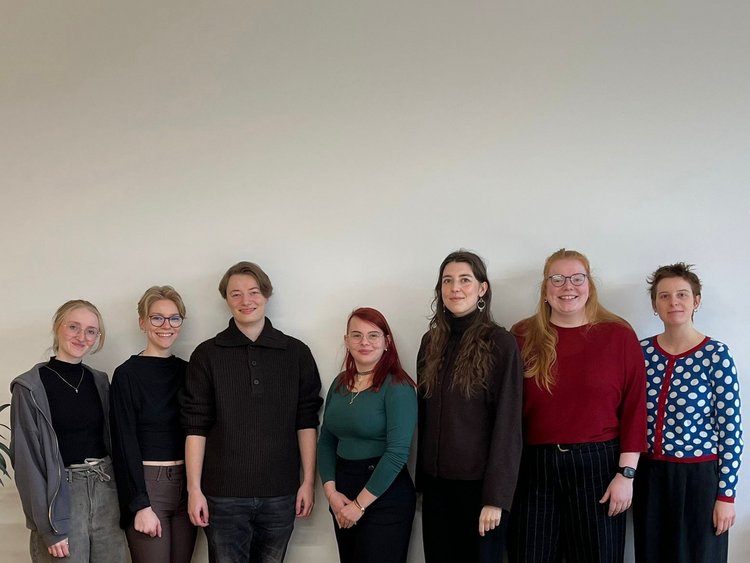 Bild der 7 Personen des Fachrats Kulturwissenschaften