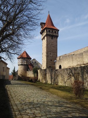 Kirchenburg in Ostheim v. d. Rhön (Foto: E. Kotte).