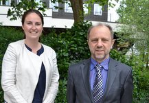 Die Professoren Baumert und Gerjolij