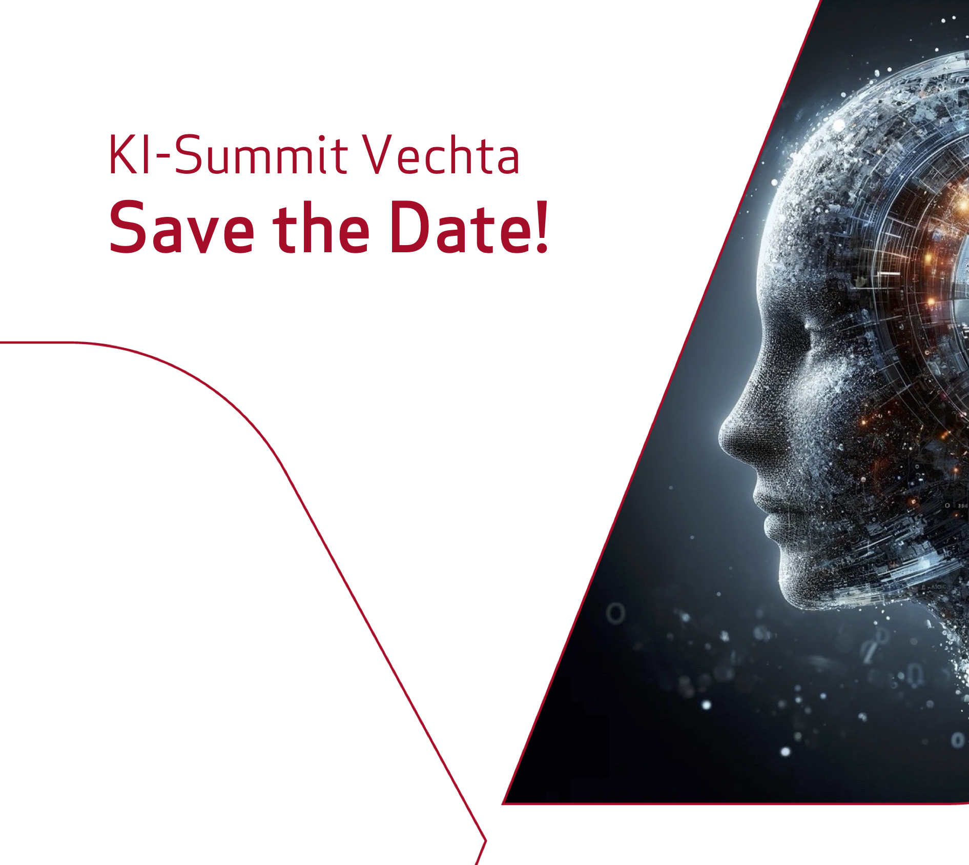 Save the Date: KI-Summit am 10. September 2025 in Vechta