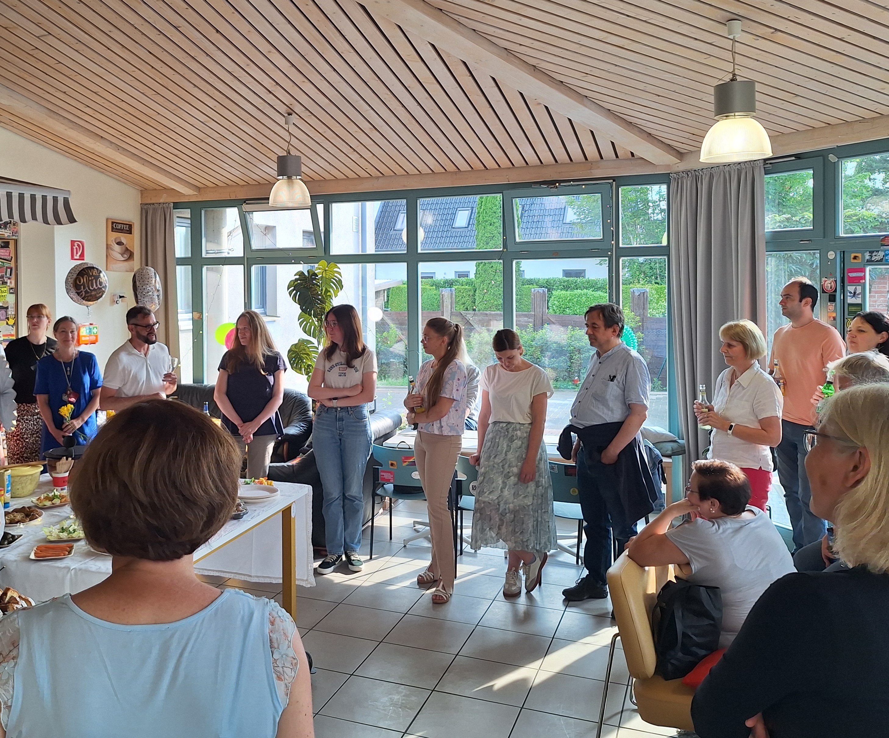 Sommerfest und Verabschiedung von Frau Gelhaus, Herr Künemund, Frau Theobald und Herr Fachinger