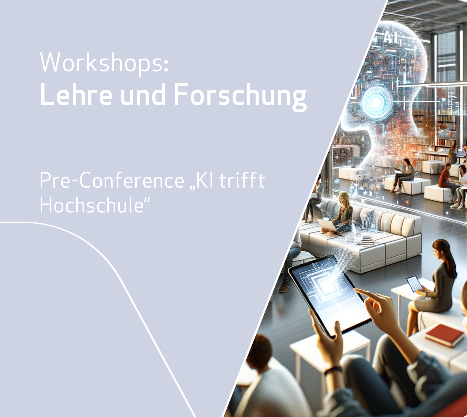 Pre-Conference | Workshops zur Rolle von KI in Lehre und Forschung