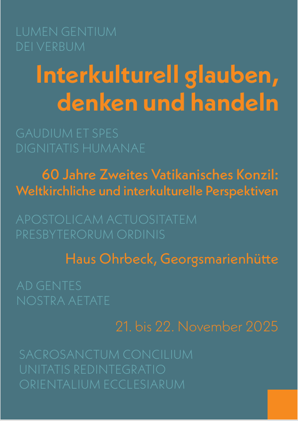 Save the Date: 21. bis 22. November 2025 - Tagung zum Zweiten Vatikanischen Konzil