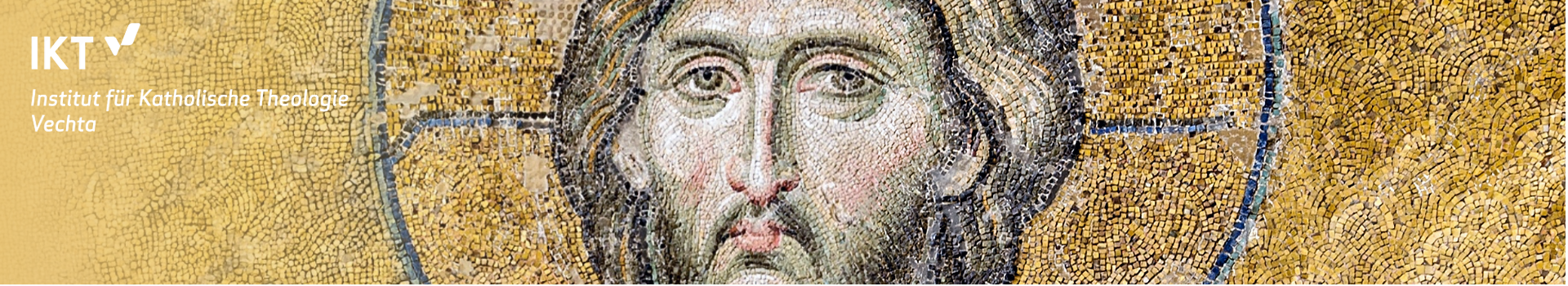 Das Bild zeigt das Deesis-Mosaik in der Hagia Sophia in Istanbul. Es ist ein Symbolbild für das Studium im Fach Katholische Theologie an der Uni Vechta.