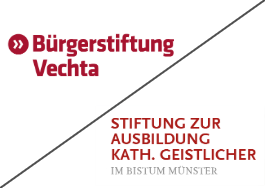 Logos der Bürgerstiftung Vechta und der Geistlichenstiftung Münster