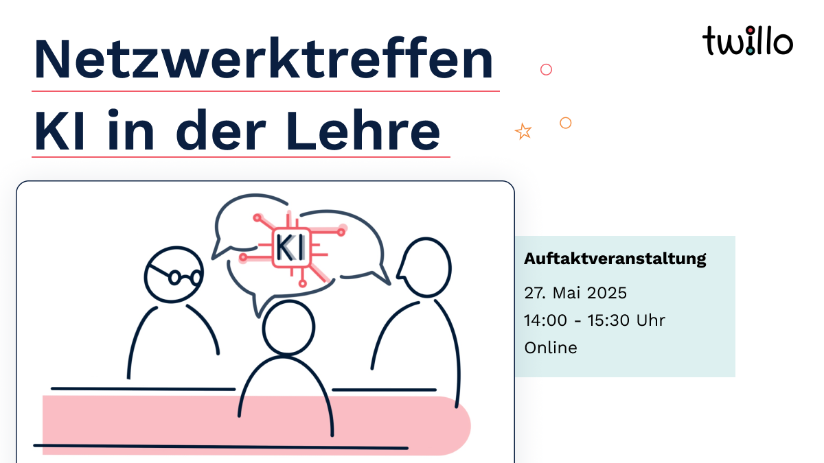 EXTERN | Netzwerktreffen: KI in der Lehre – mit Perspektive auf OER & Offenheit
