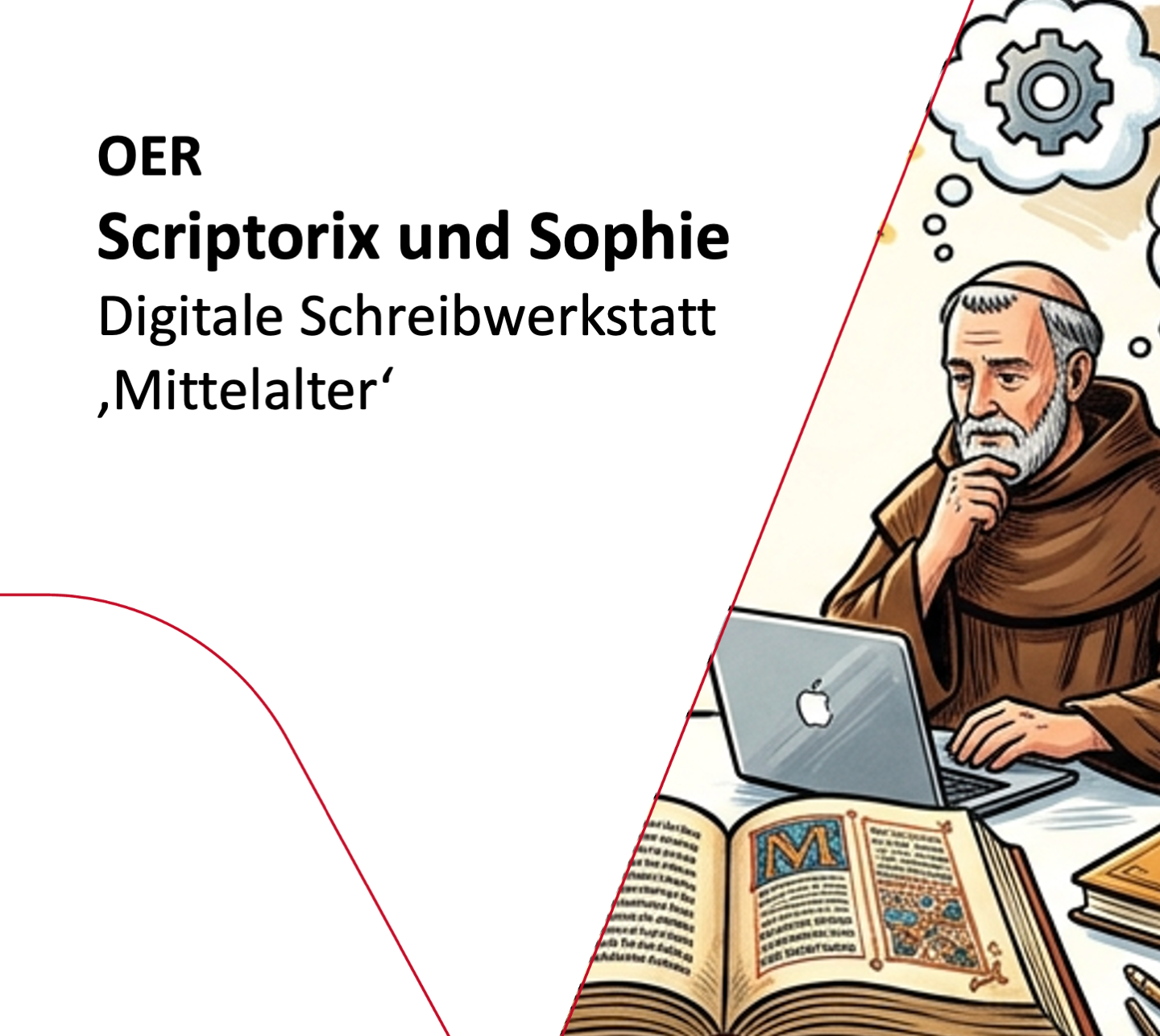 OER veröffentlicht – Scriptorix und Sophie - Digitale Schreibwerkstatt ‚Mittelalter‘