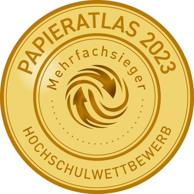 Die Universität Vechta ist Mehrfachsieger beim Papieratlas