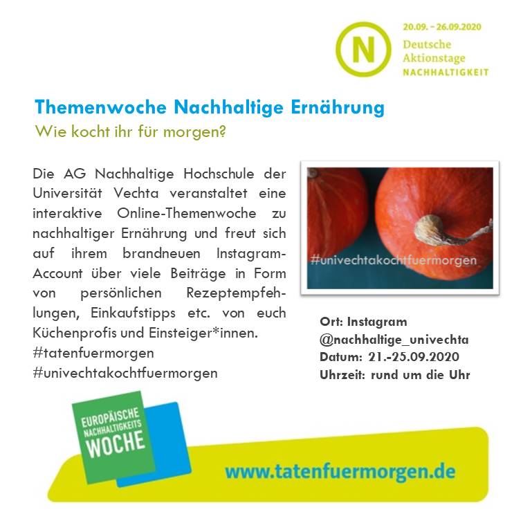 Themenwoche Nachhaltige Ernährung