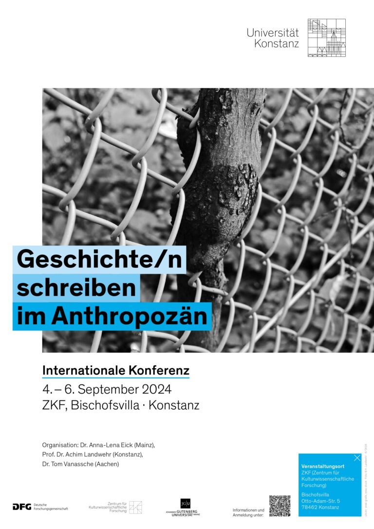 Keynote zum naturkulturellen Gedächtnis in Konstanz