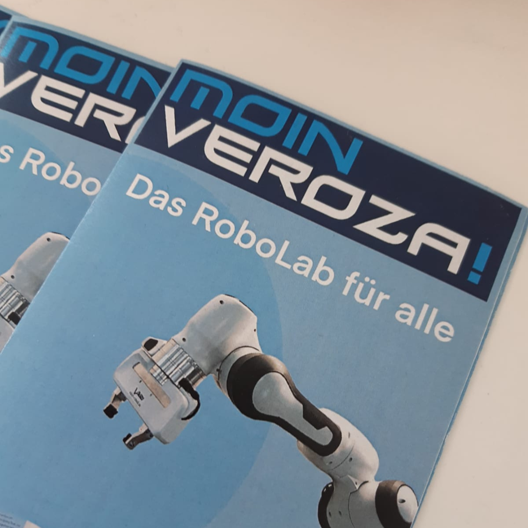 Roboter zum Anfassen im RoboLab von Moin Veroza!