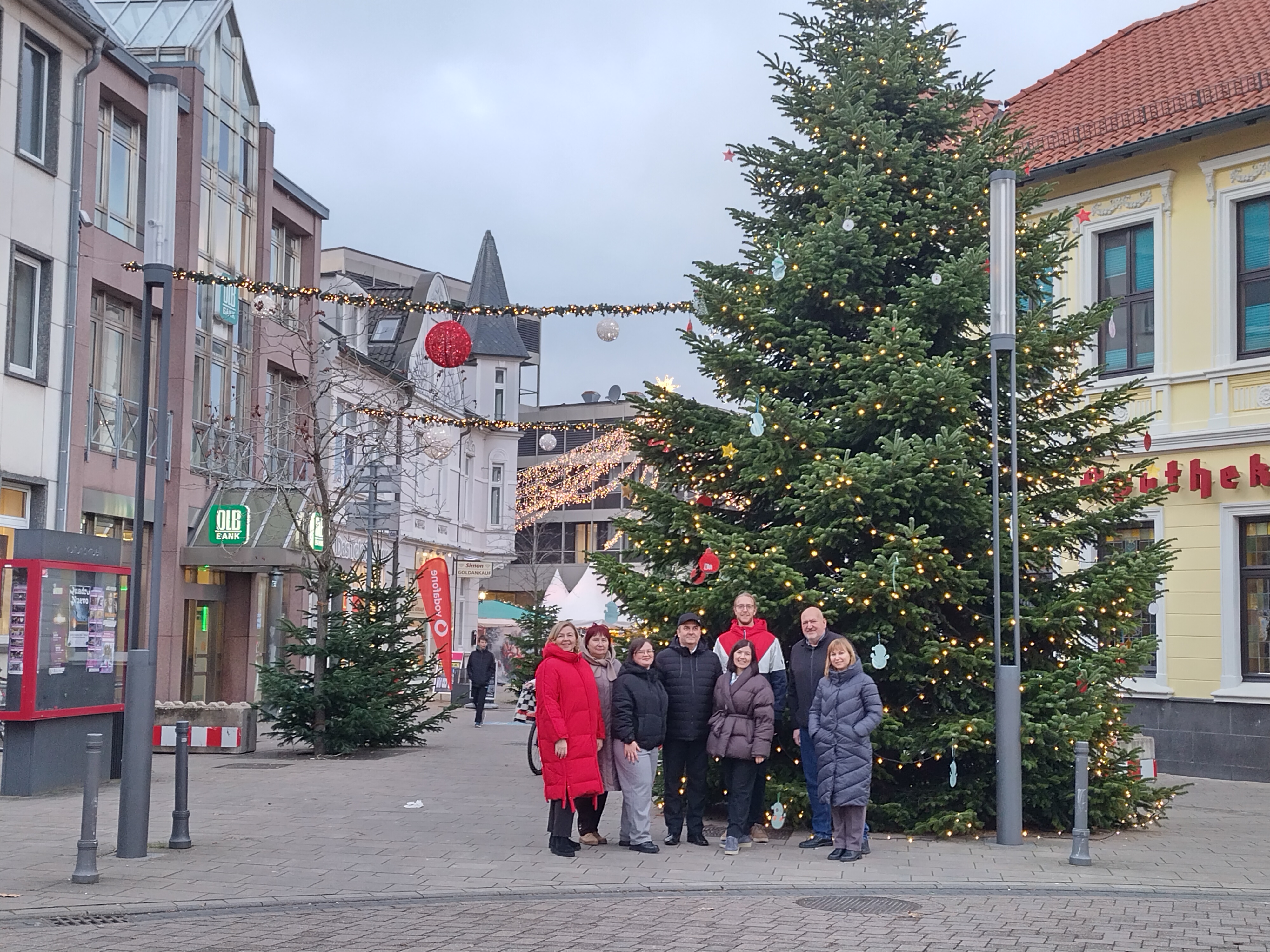 Gäste der Wissenschaftskooperation Vechta - Mykolajiw zu Besuch in Cloppenburg