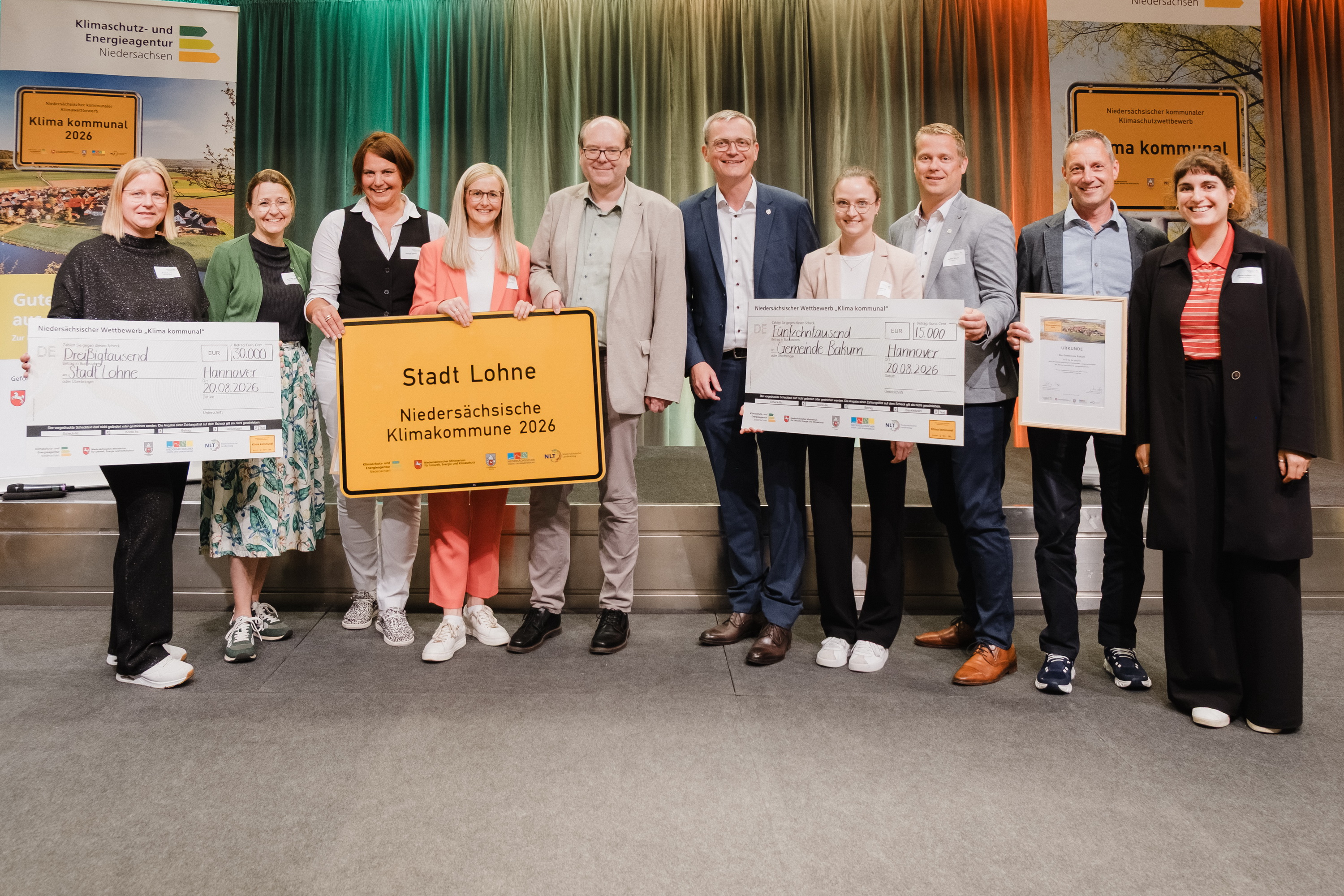 Niedersächsische Klimakommune 2026: Auszeichnung für den Bürger-Klimapark Lohne