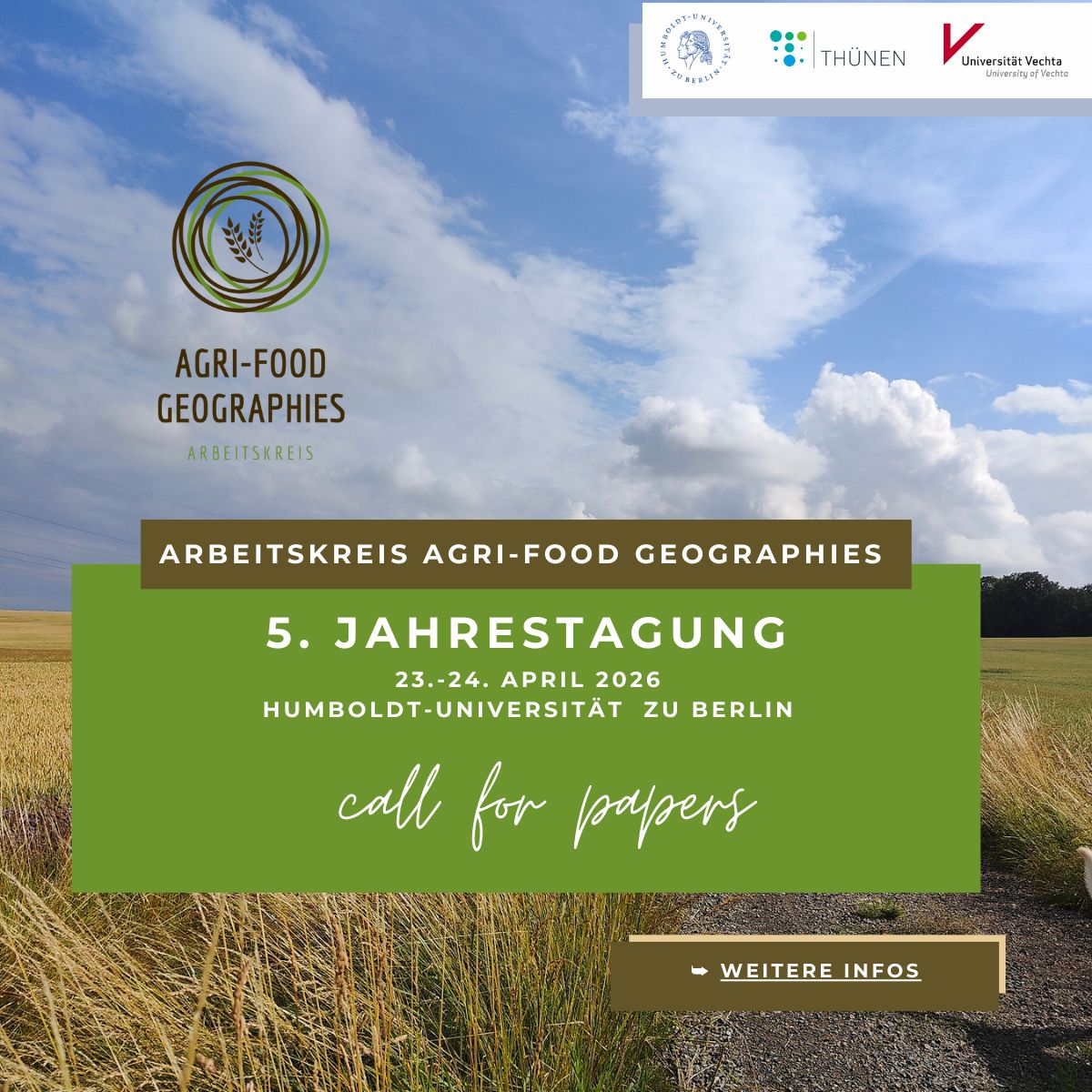 5. Jahrestagung AK Agri-Food Geographies | HU Berlin