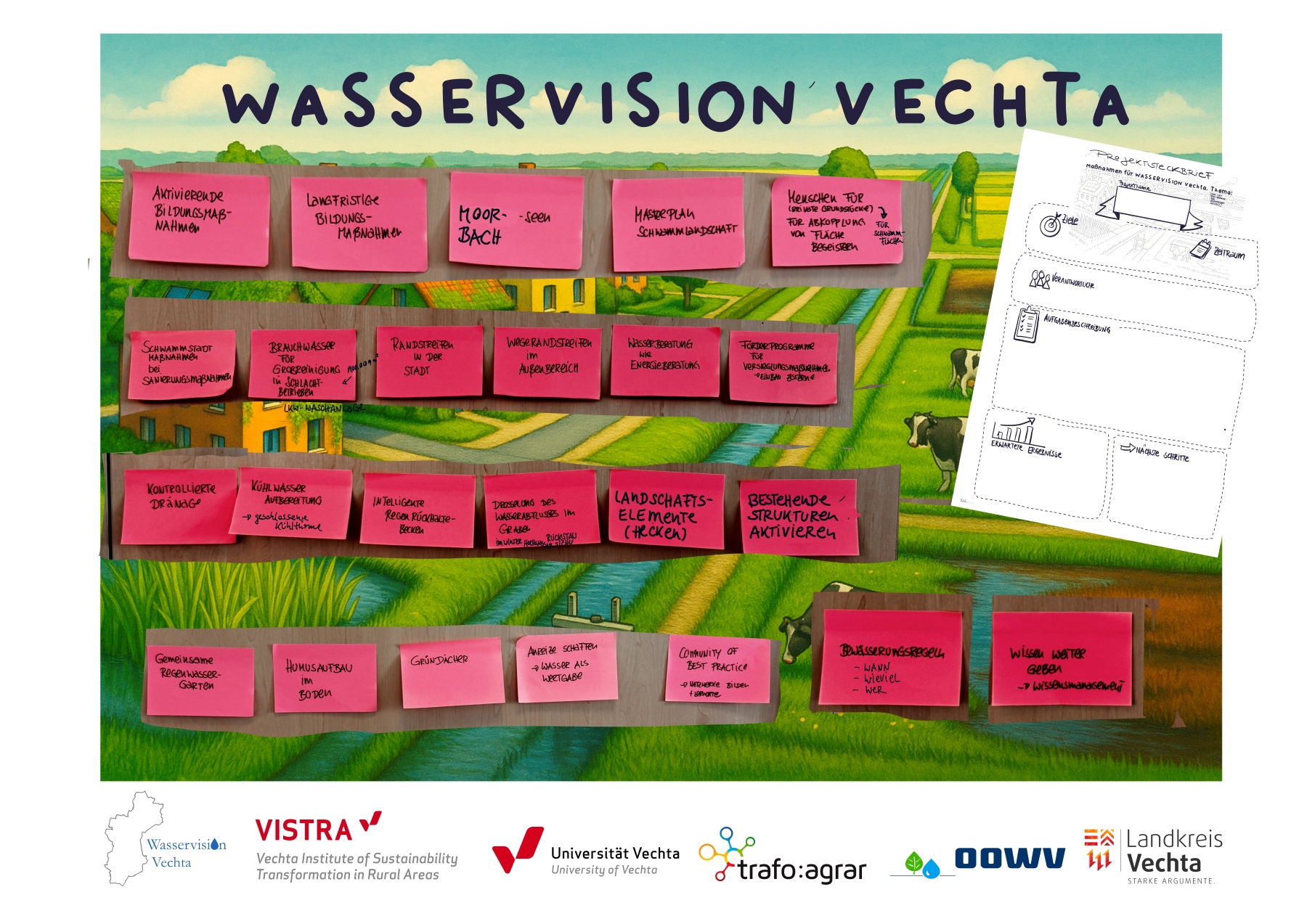 Erfolgreiche Zukunftswerkstatt des Projektes Wasservision Vechta im Industriemuseum Lohne