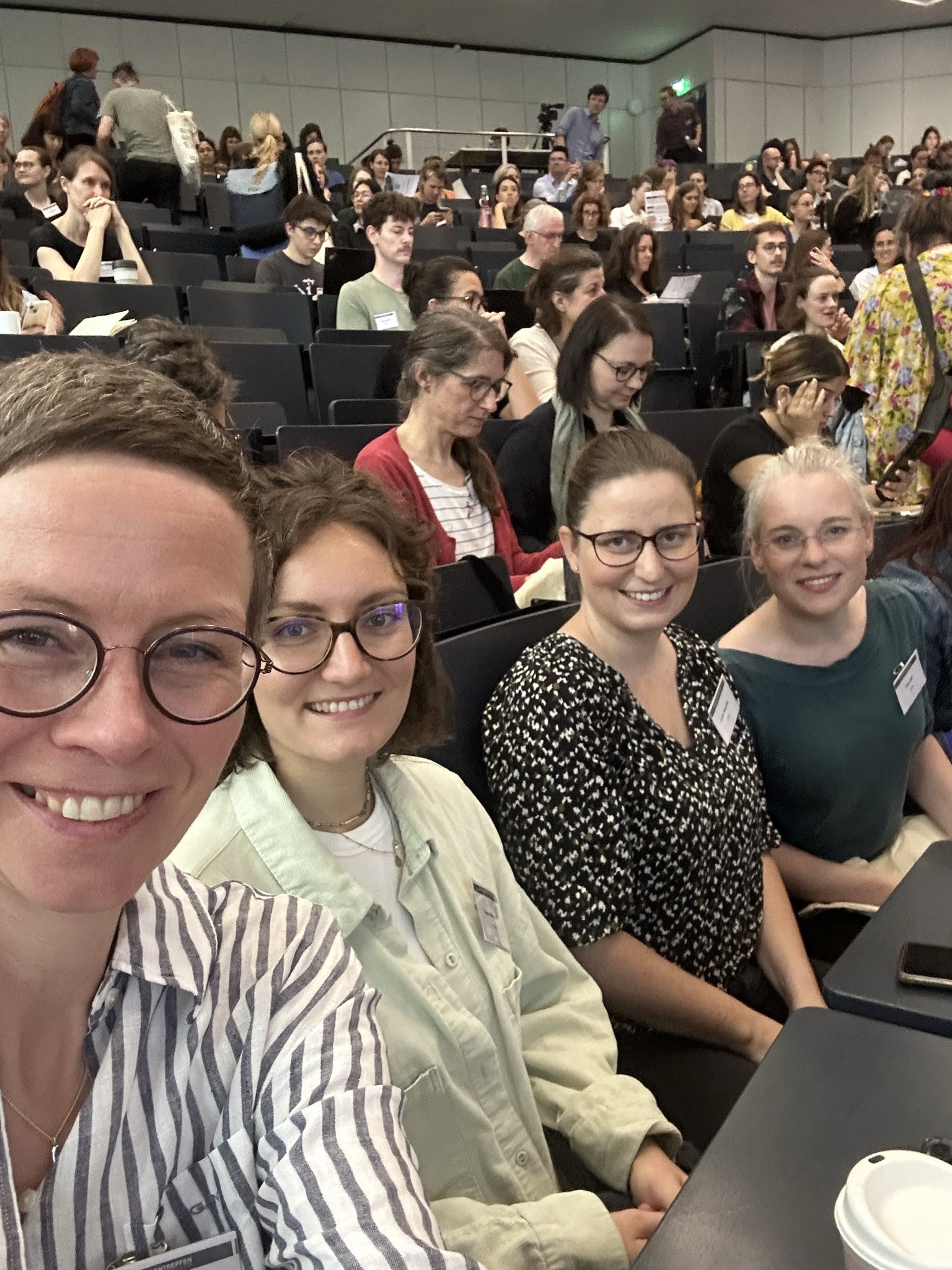 Vier Wissenschaftlerinnen aus dem VISTRA beim Berliner Methodentreffen (BMT)