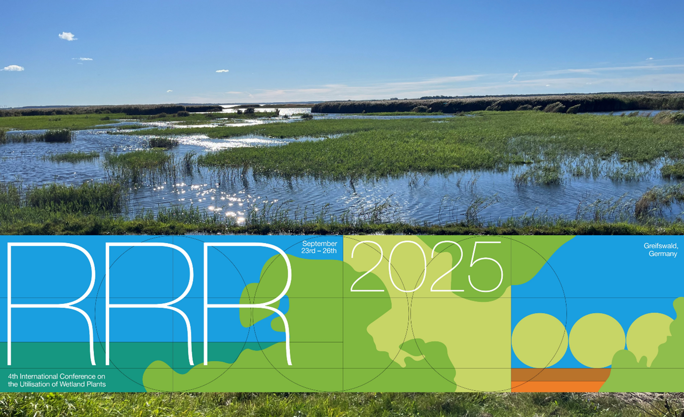 Projekt MOOSland bei der 4. Konferenz Renewable Resources from Wet and Rewetted Peatlands (RRR) Konferenz in Greifswald