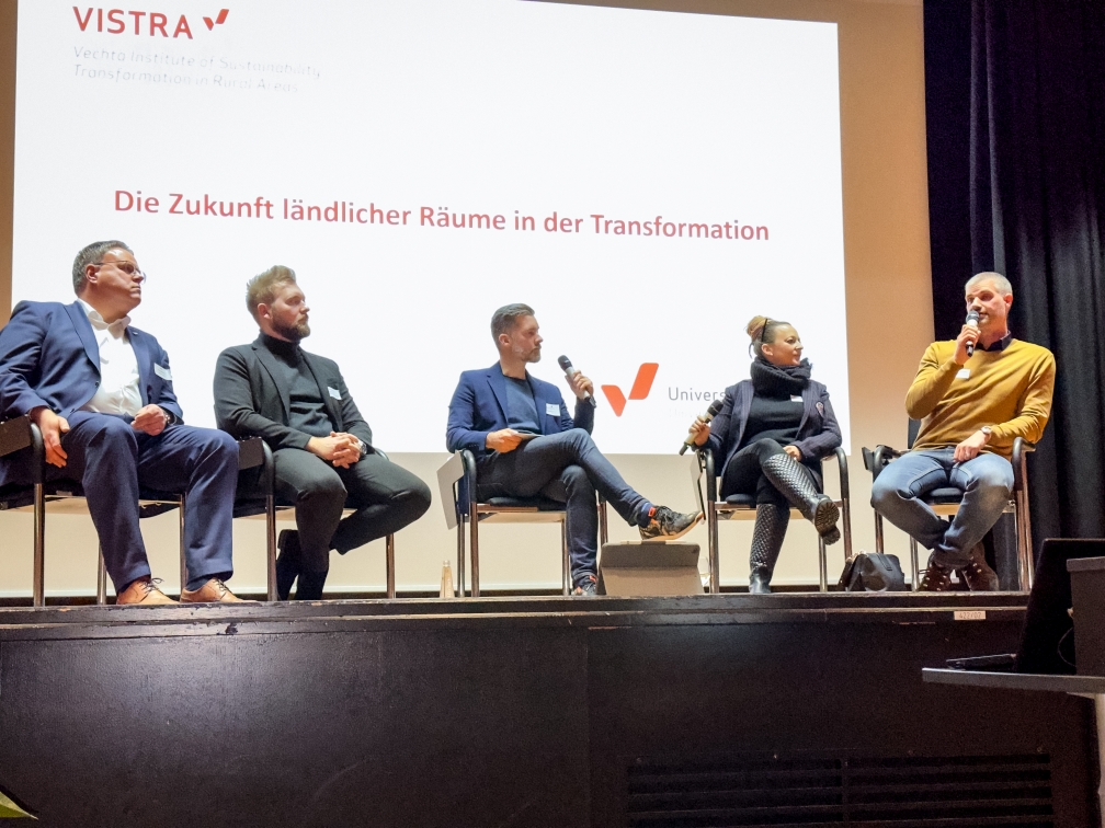 Gut besuchte Abendveranstaltung zur Zukunft ländlicher Räume am VISTRA