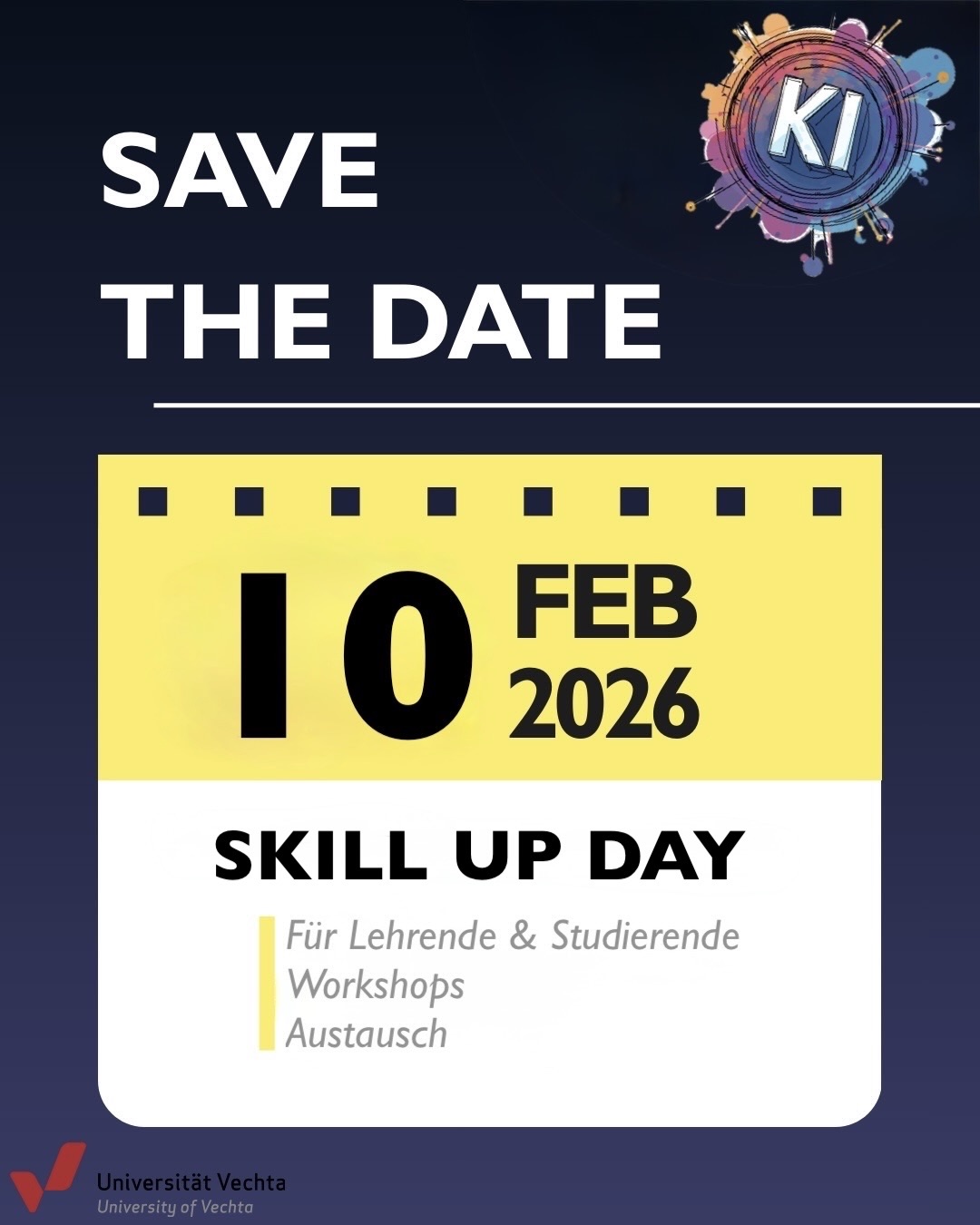 Studierende & Lehrende: Skill up day