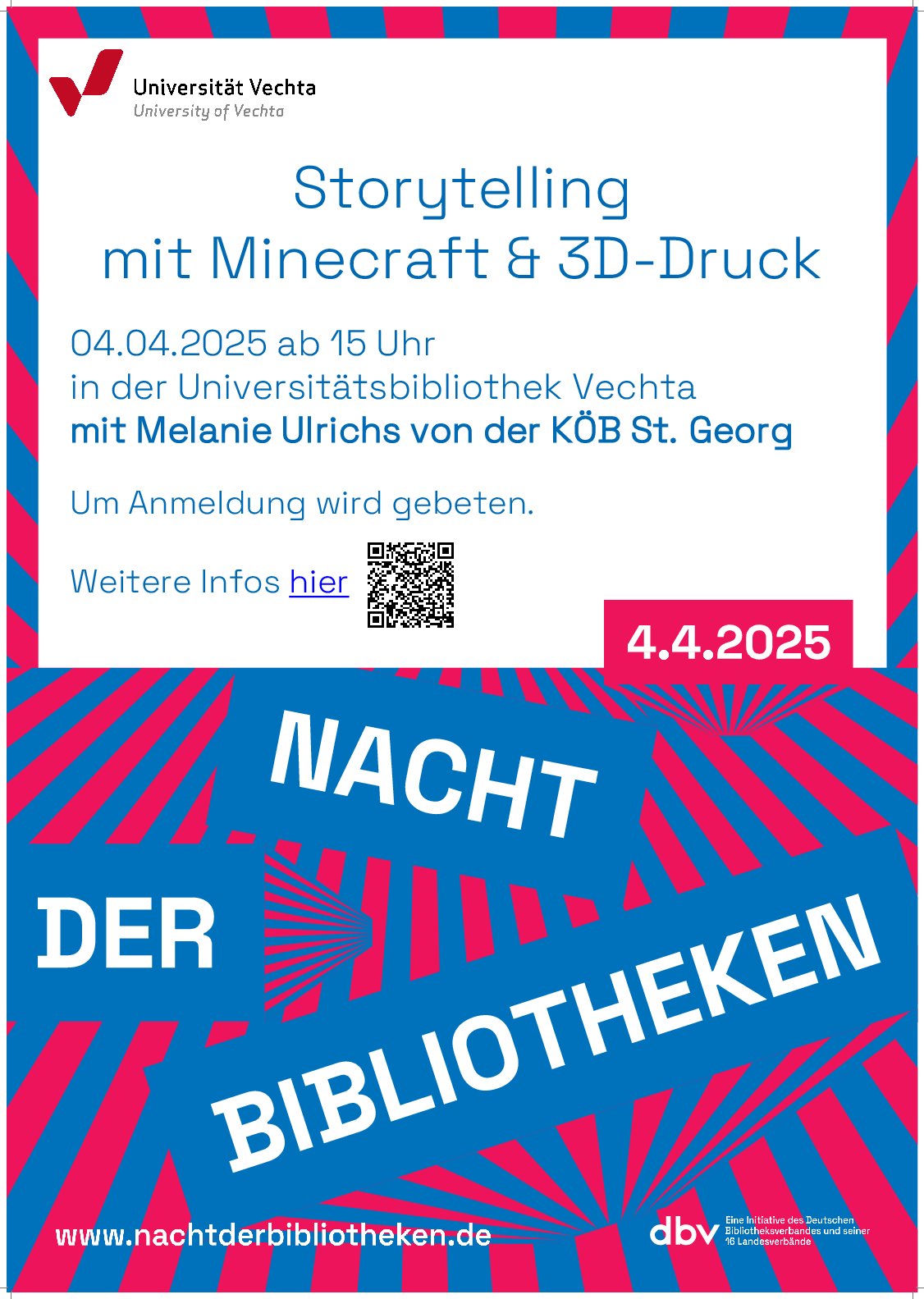 AUSGEBUCHT: Storytelling mit Minecraft & 3D-Druck