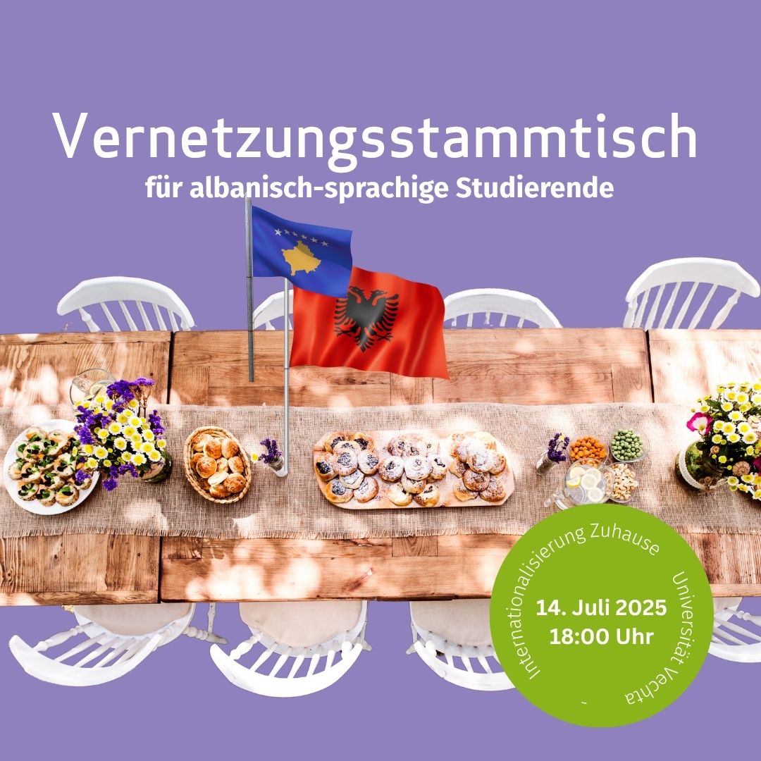 Vernetzungsstammtisch für albanisch-sprachige Studierende