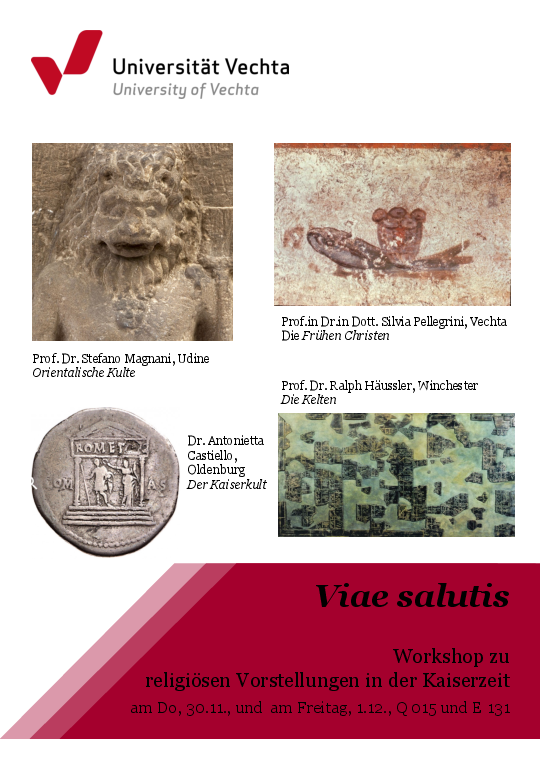 Veranstaltung „Viae salutis - Workshop zu religiösen Vorstellungen in der Kaiserzeit“